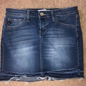 Denim skirt